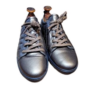 Hotter Women's Rose Gold Quilted Leather Brooke Shoes Size 11